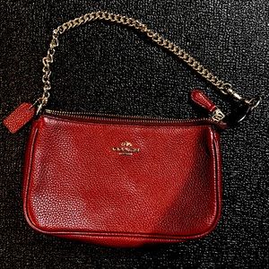 Coach Black Cherry Nolita 19 Purse
